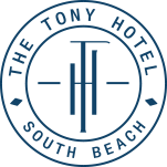 The Tony Hotel South Beach Logo in the Header